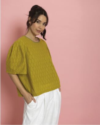 Top en broderie #16 | Fait Main juillet 2026