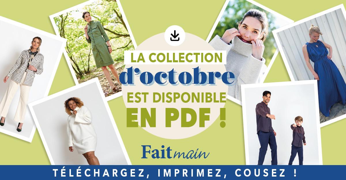 La collection de patrons PDF du mois d’octobre 2022 est en ligne !