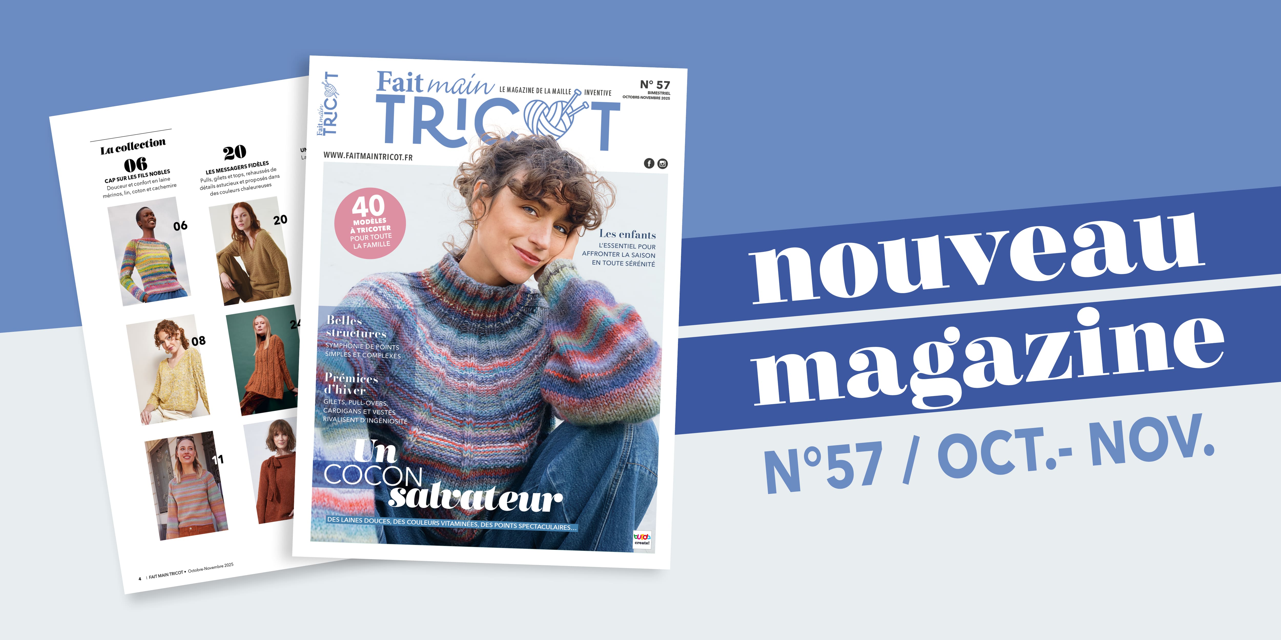 Fait Main Tricot n°57 - Un cocon salvateur