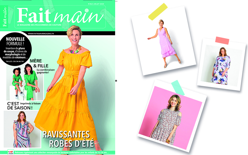 Nouvelle parution : Fait Main Juillet - Bohème chic !
