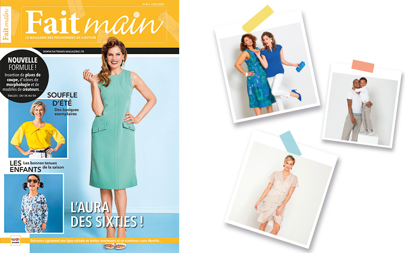 Nouvelle parution : Fait Main Juin - mode vintage, quand tu nous tiens !