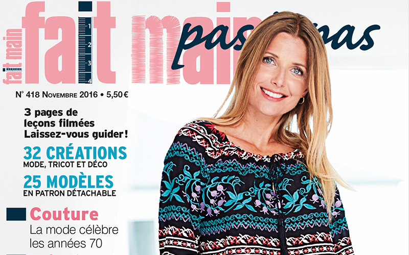 Le magazine Fait-Main de Novembre en un coup d'œil !