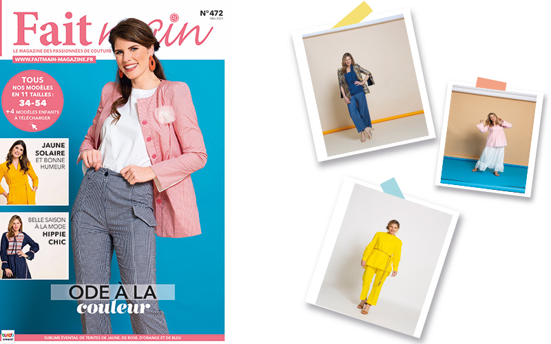 Nouvelle parution Fait Main n°472 : le joli mois de mai se pique de couleurs pimpantes