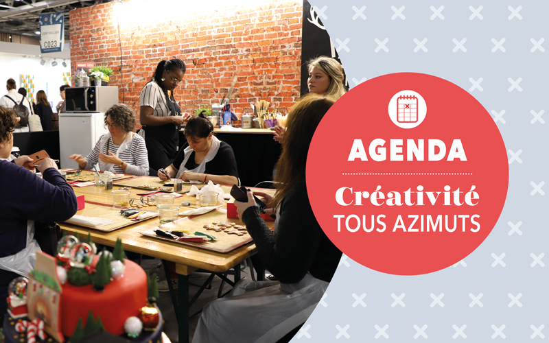 Agenda : Créativité tous azimuts