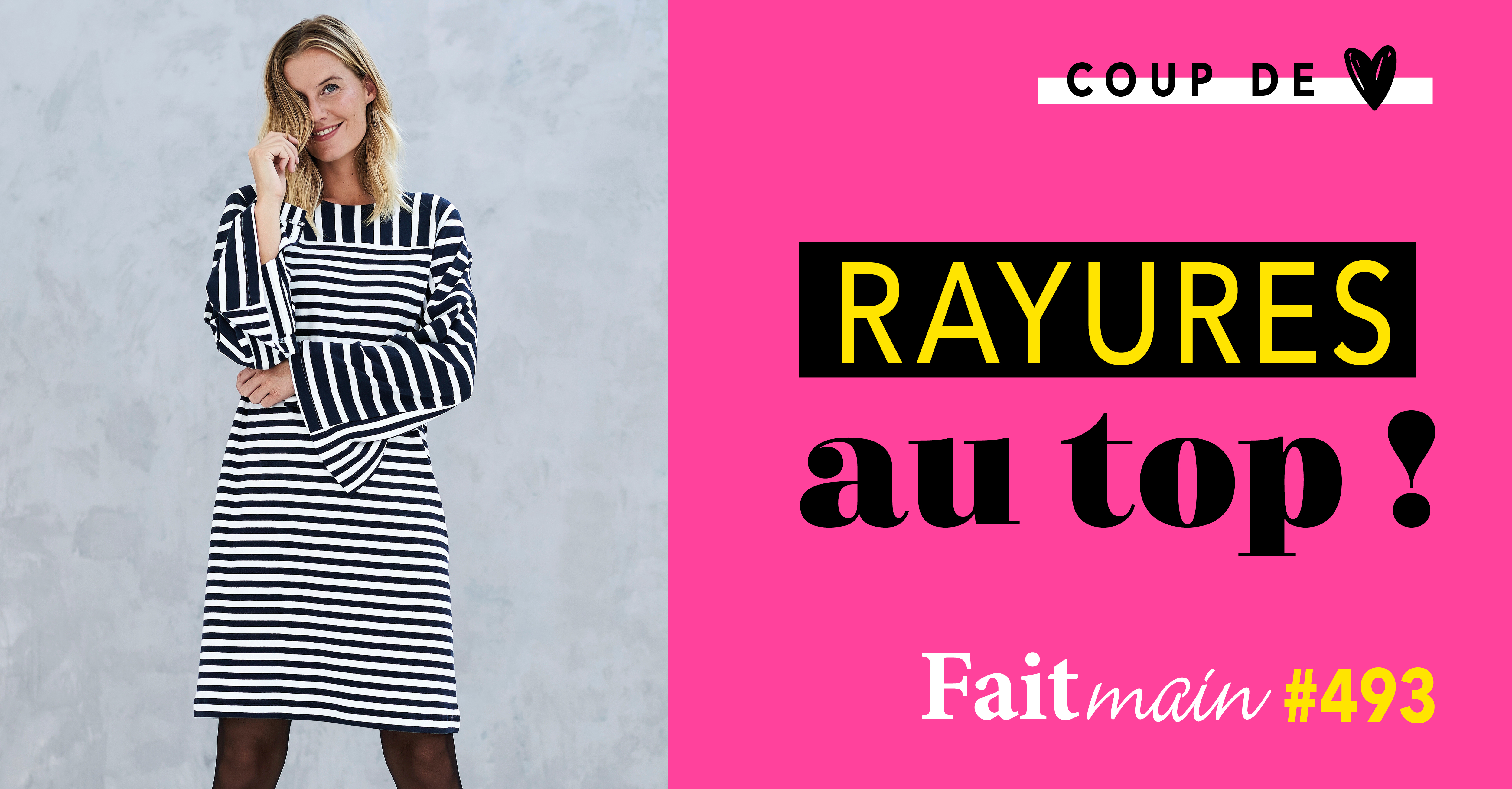 Le modèle coup de cœur de Fait Main n° 493 - février - 2023