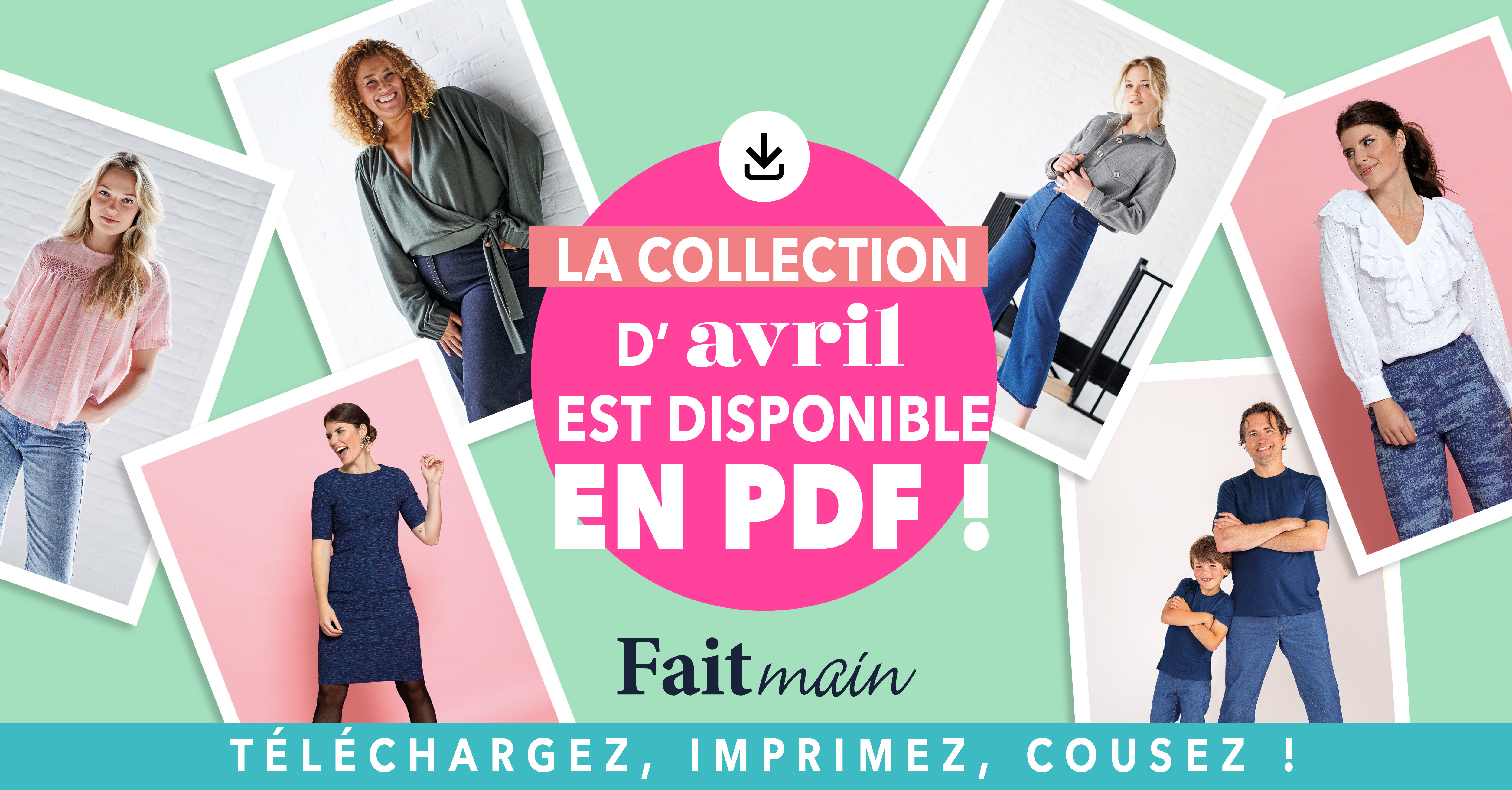 Les patrons PDF du mois d’avril, à portée de clic !