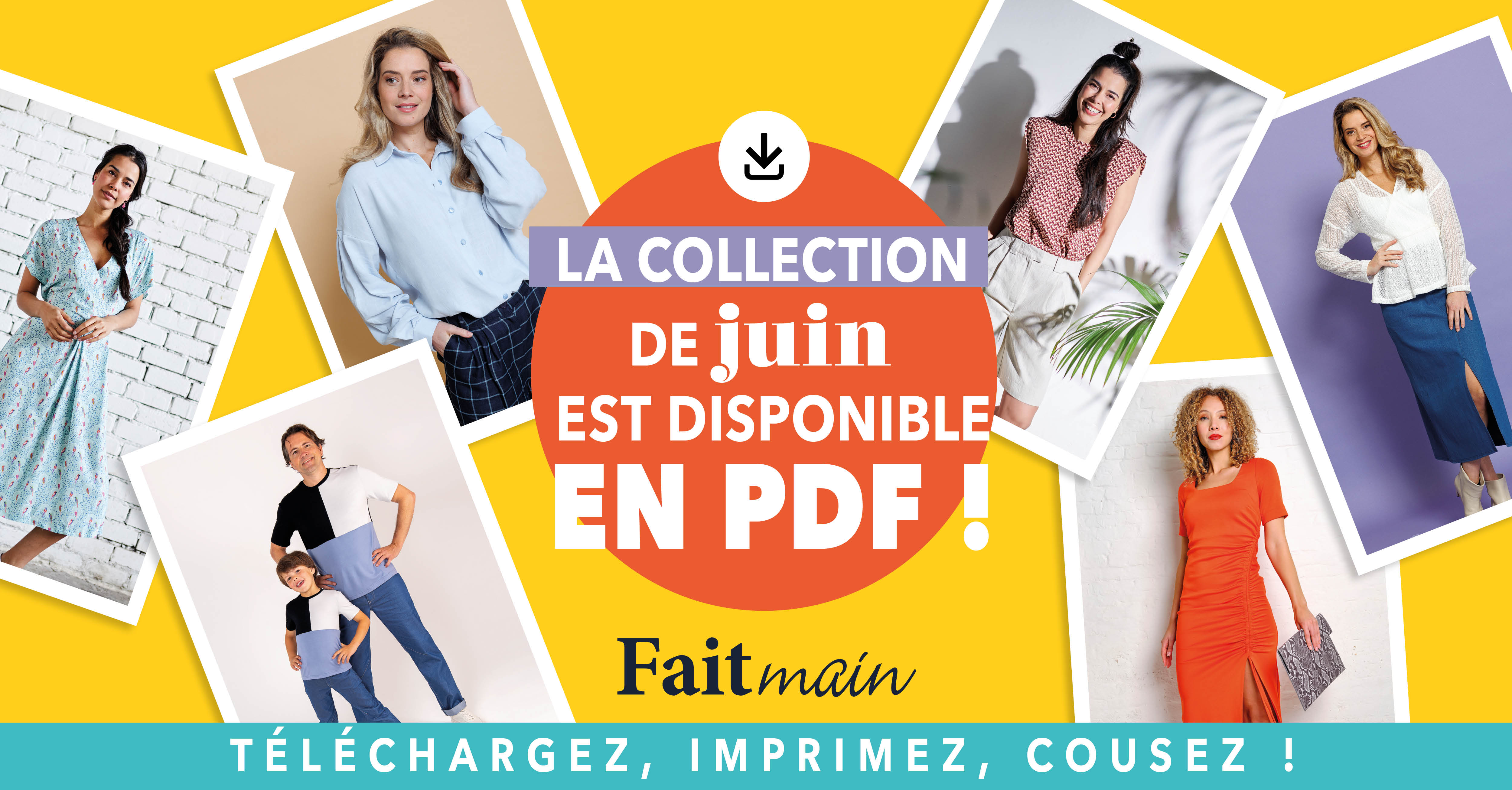 Les patrons PDF du mois de juin 2023, à portée de clic !