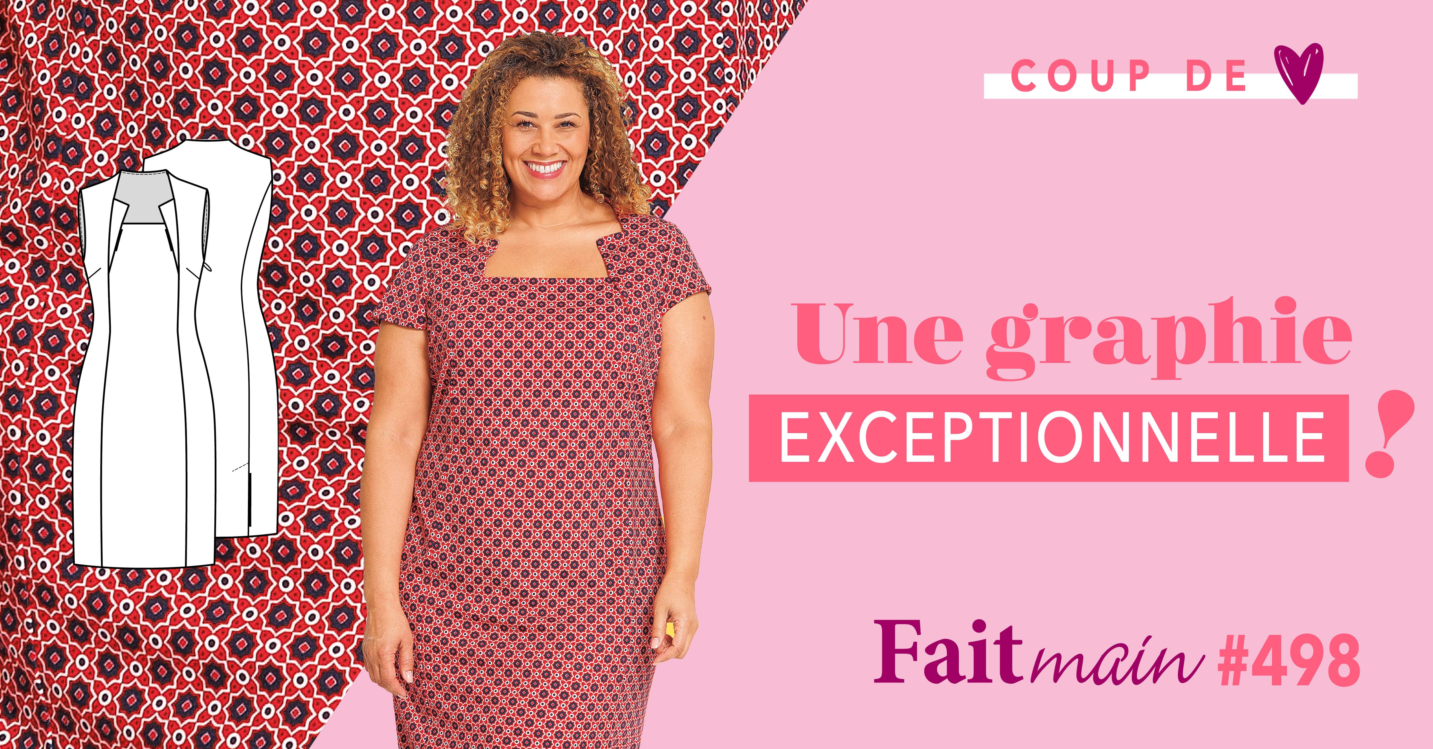 Le modèle coup de cœur de Fait Main n° 498 - Une graphie exceptionnelle !