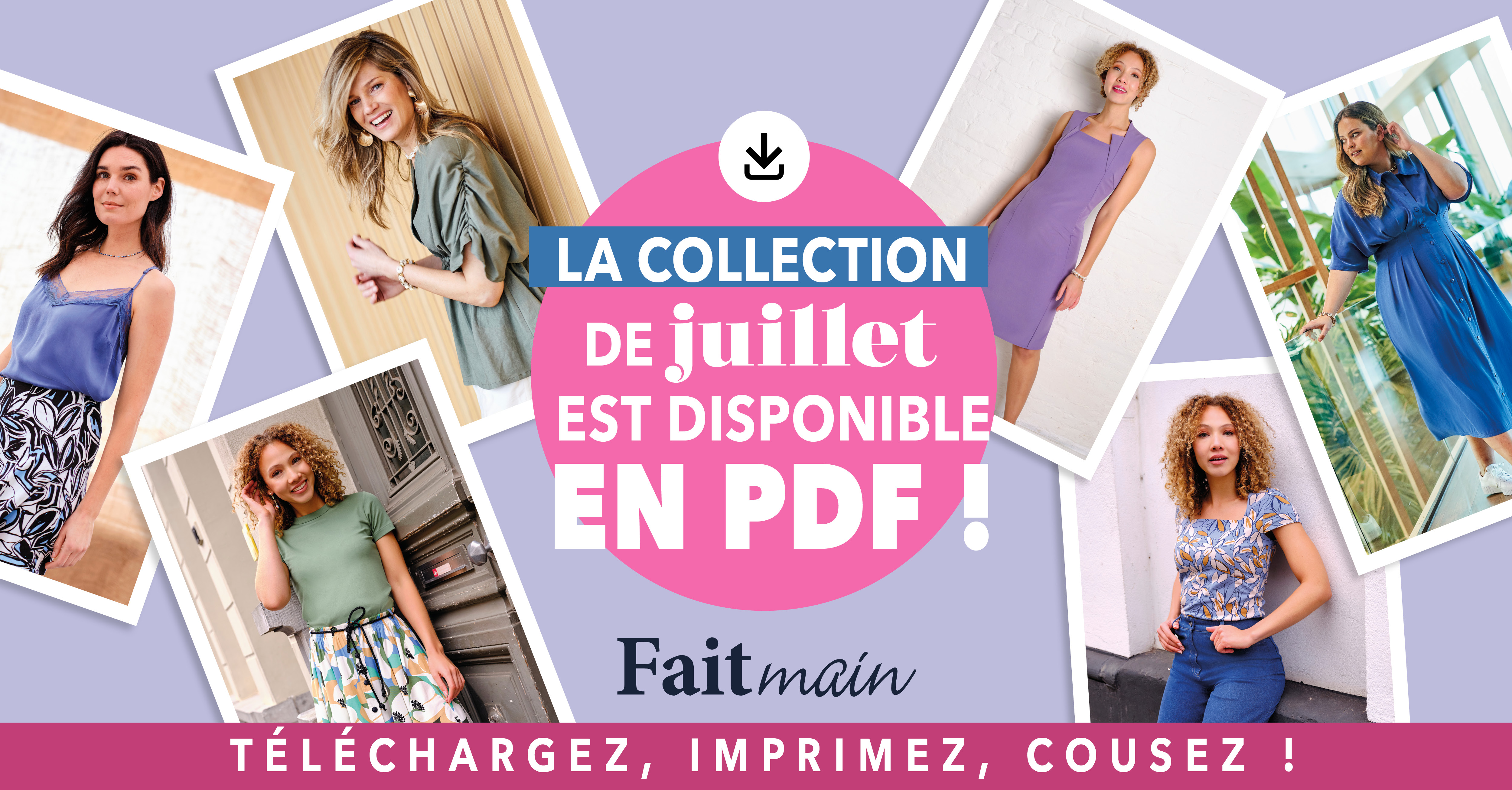 Les patrons PDF du mois de juillet 2023 , à portée de clic !