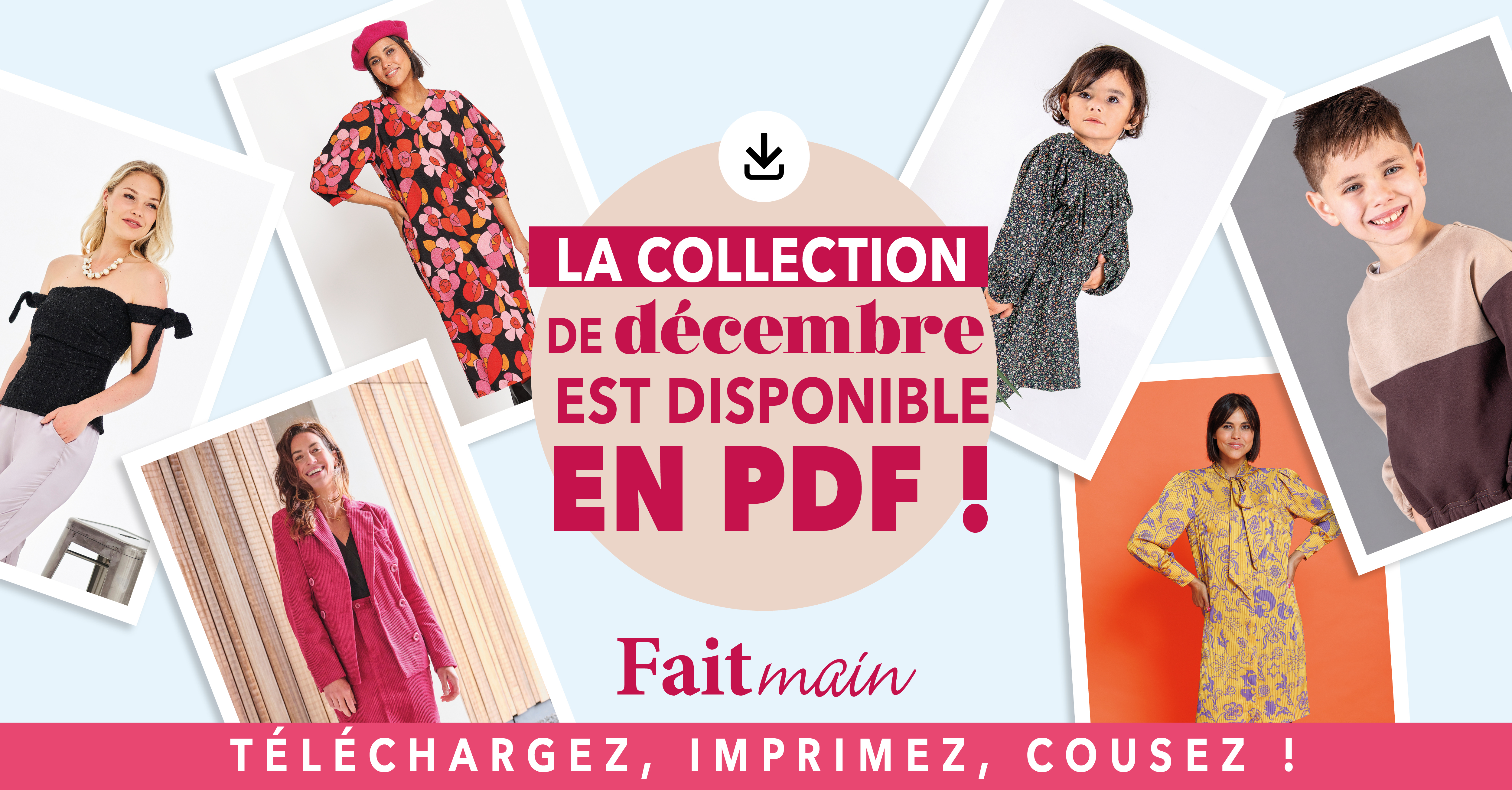 Les patrons PDF du mois de décembre 2023 , à portée de clic !
