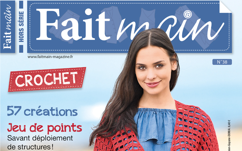 [NOUVELLE PARUTION] Le bonheur à fleur de peau, tel est le credo de ce nouvel Hors série Crochet