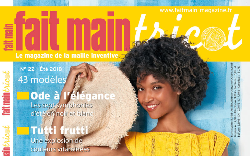 [NOUVELLE PARUTION] La maille estivale met le cap sur les couleurs vitaminées !