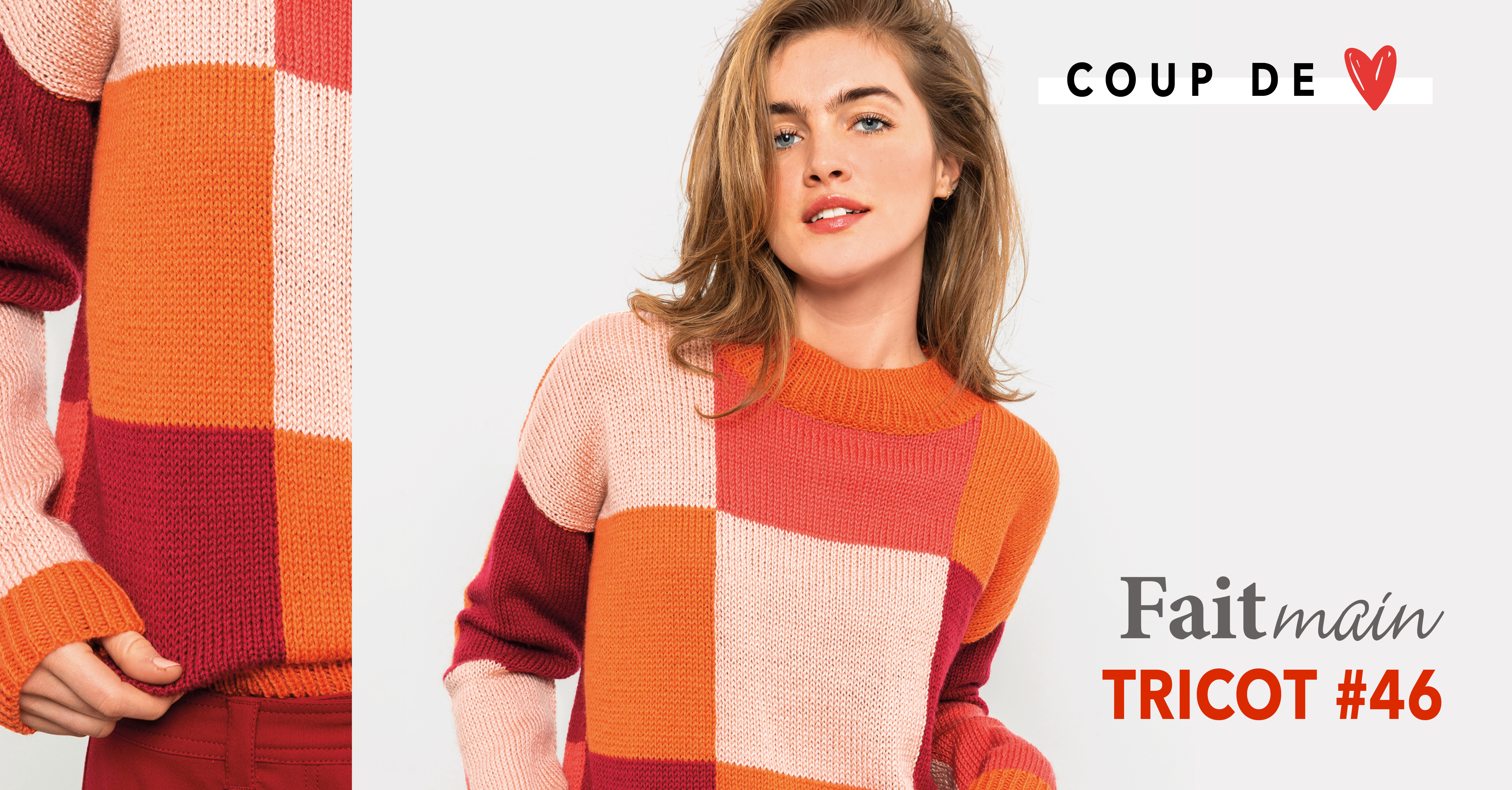  Le modèle coup de cœur de Fait Main Tricot n°46
