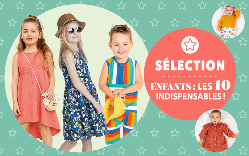 Une sélection exclusivement dédiée aux enfants