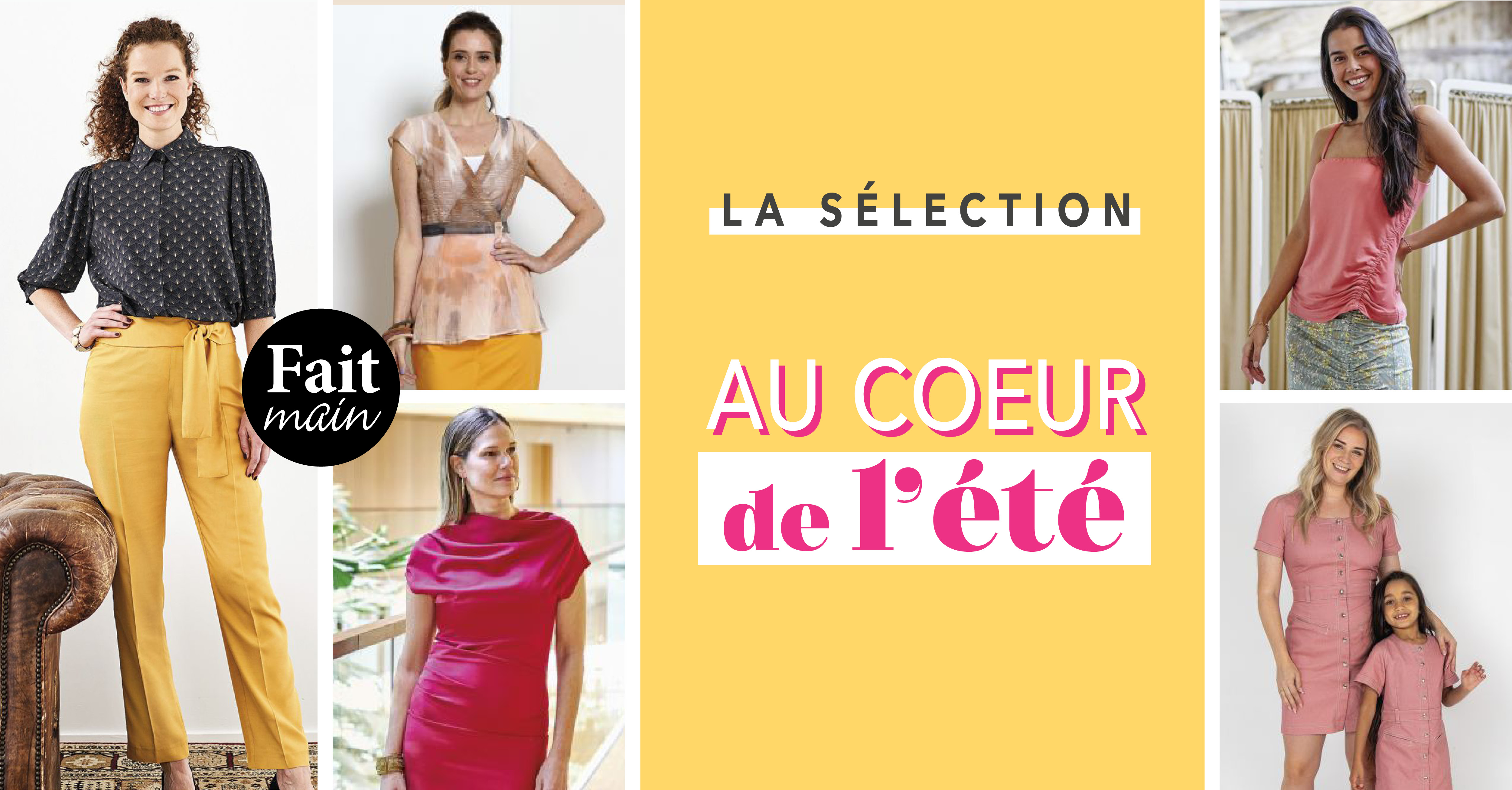  Sélection : Les basiques de l'été ne jurent que par la couleur !