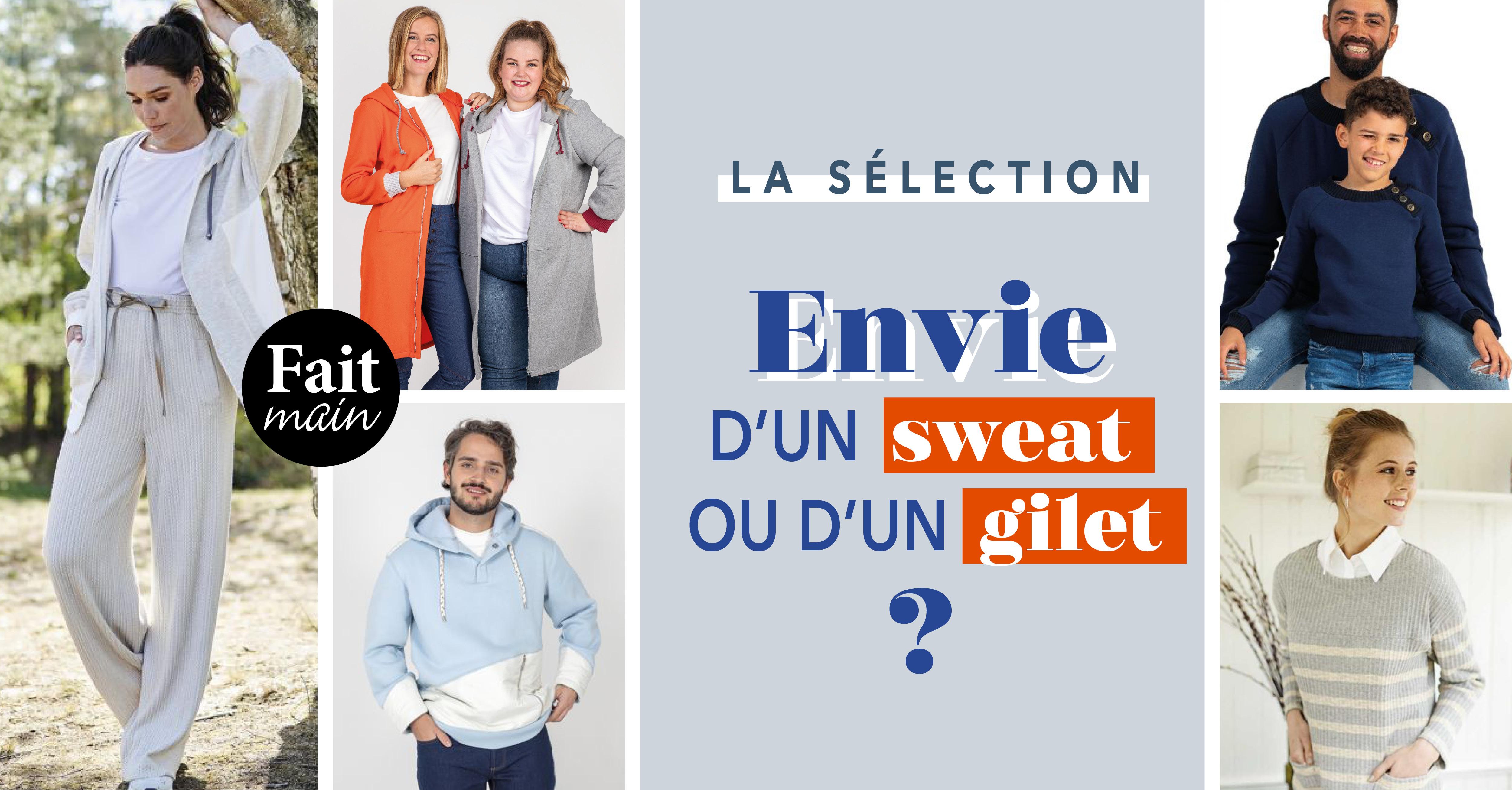 Adoptez un sweat ou un gilet cet automne