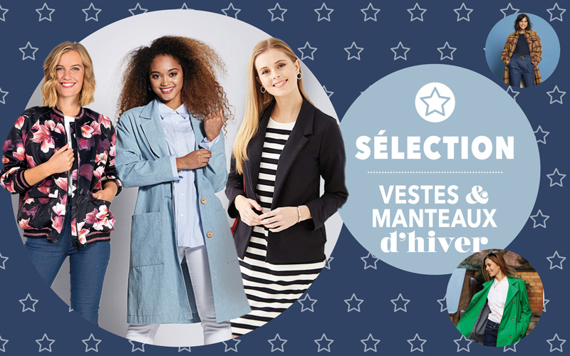 Sélection : Vestes & manteaux d'hiver