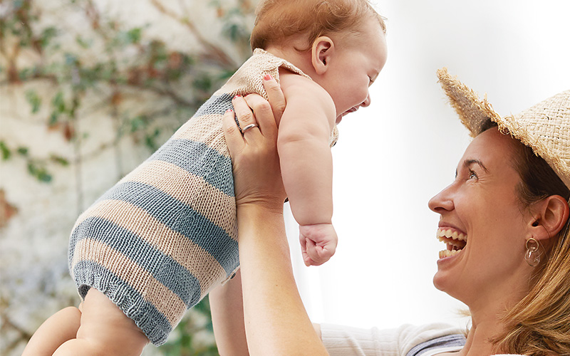 focus fait main tricot HS layette : La vie est belle ! 