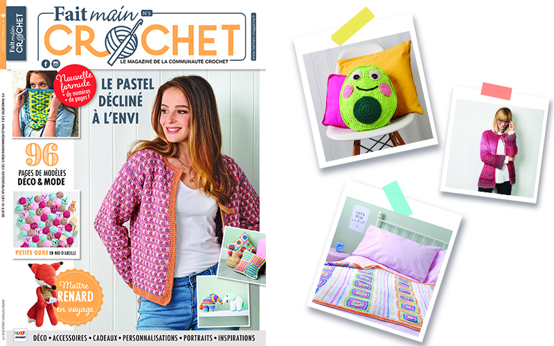 On prépare le printemps avec Fait Main Crochet n° 5 !
