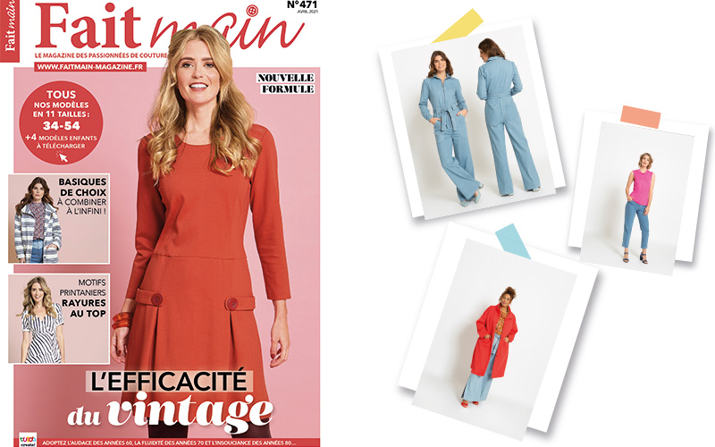Nouvelle parution Fait Main n°471 : Vintage et tellement moderne !