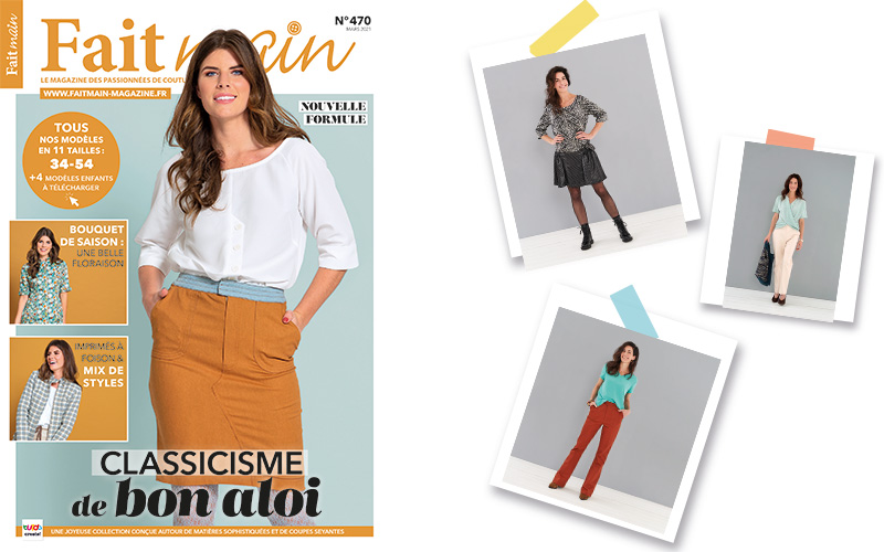Nouvelle parution Fait Main n°470 : la belle saison s'annonce lumineuse