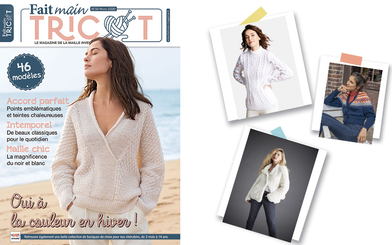 Fait Main Tricot hiver 2020 - Un hiver sous le sceau de la couleur !