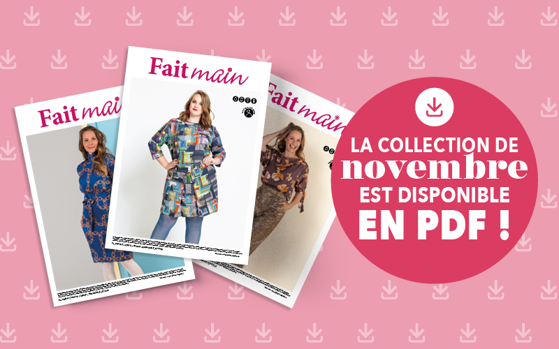 La collection de patrons PDF de mois de novembre est en ligne !