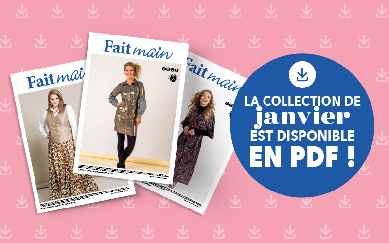 La collection de patrons PDF de mois de janvier est en ligne !
