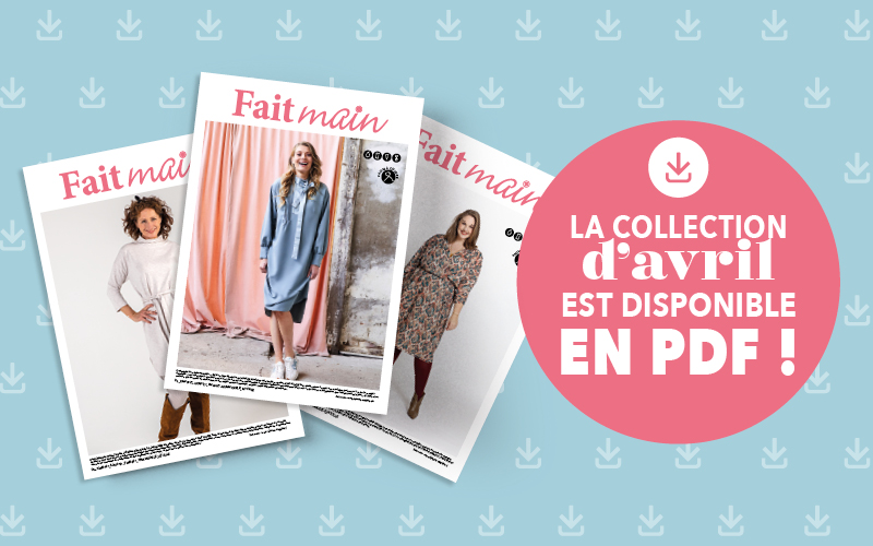 La collection de patrons PDF de mois d’avril est en ligne