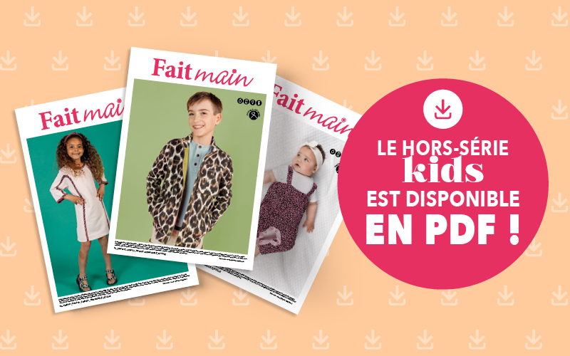 La collection de patrons PDF du Hors-série Kids est en ligne !