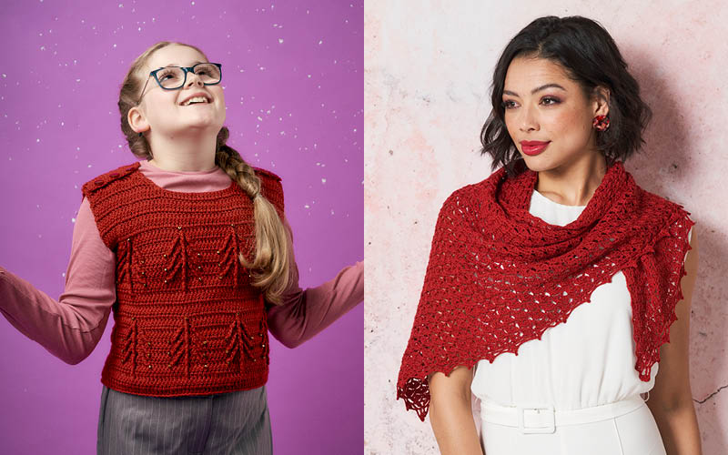 Des projets au crochet pour des f&ecirc;tes de fin d&rsquo;ann&eacute;e &eacute;l&eacute;gantes