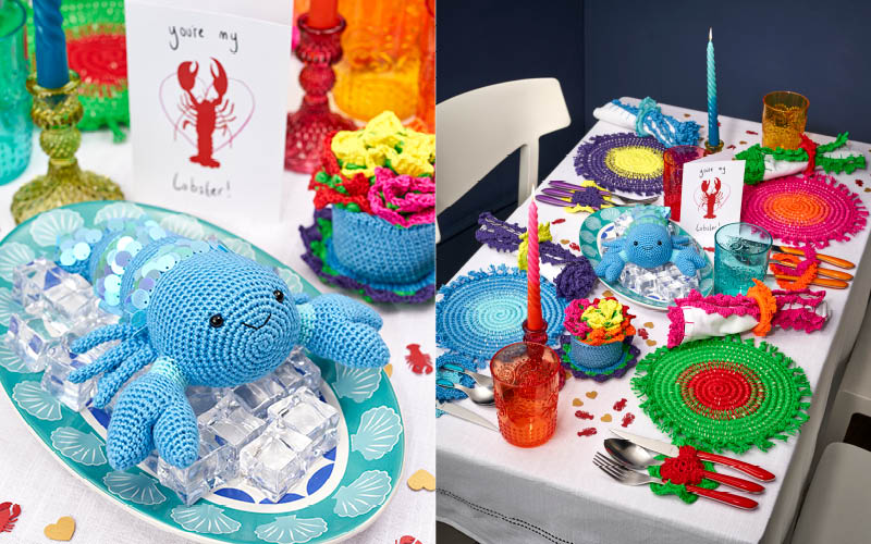 Des mod&egrave;les de crochet pour la table de f&ecirc;tes