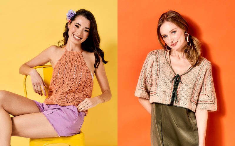 Crochet facile : 2 patrons de tops légers pour les fortes chaleurs Crochet facile : 2 patrons de tops légers pour les fortes chaleurs