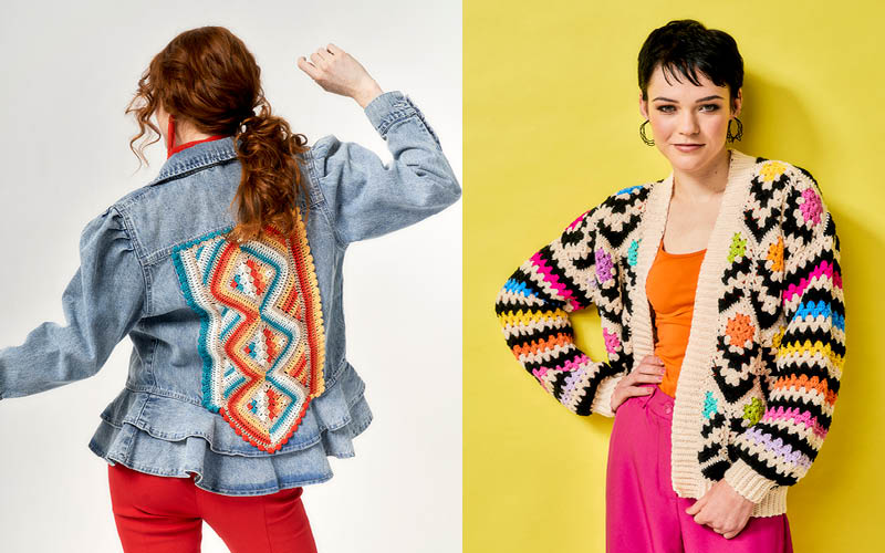 Mode : motifs graphiques au crochet Mode : motifs graphiques au crochet