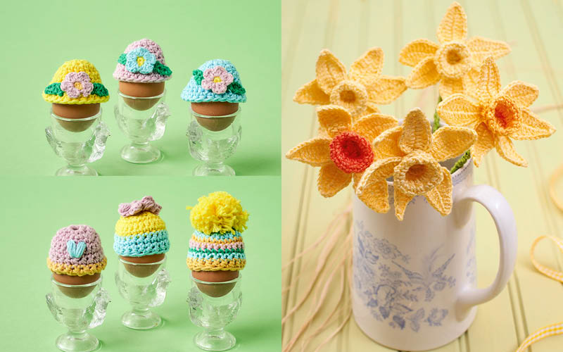 Des patrons de crochet pour P&acirc;ques