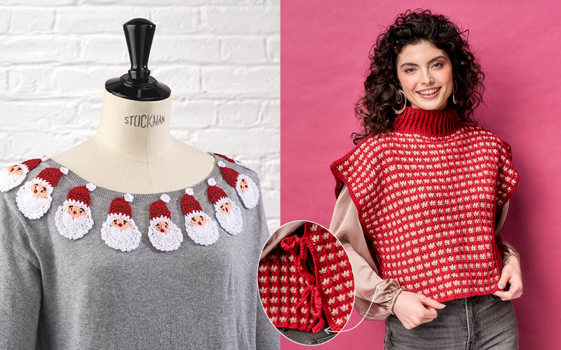 Des id&eacute;es crochet faciles et rapides pour votre look de f&ecirc;tes