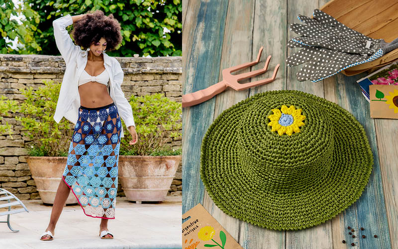 Jolis accessoires de plage à crocheter Jolis accessoires de plage à crocheter