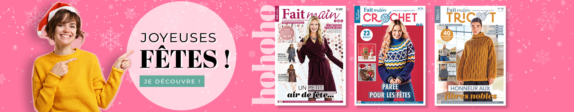 Joyeuses fêtes avec Fait Main