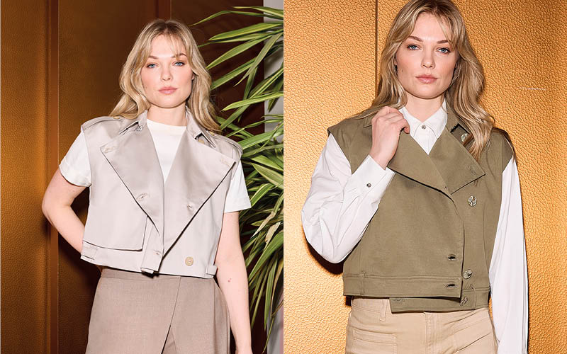Le gilet en vedette Le gilet en vedette