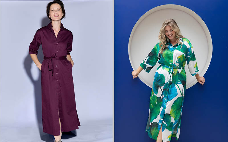 Unie ou imprimée, votre robe-chemise du printemps ? Unie ou imprimée, votre robe-chemise du printemps ?