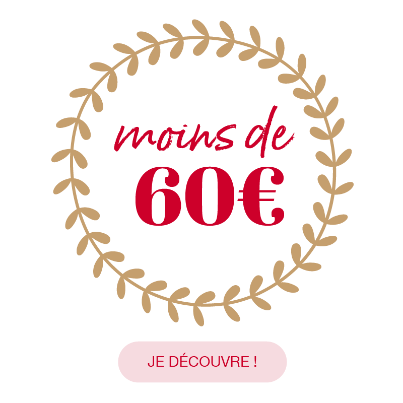 Cadeaux &agrave; moins de 60&euro;