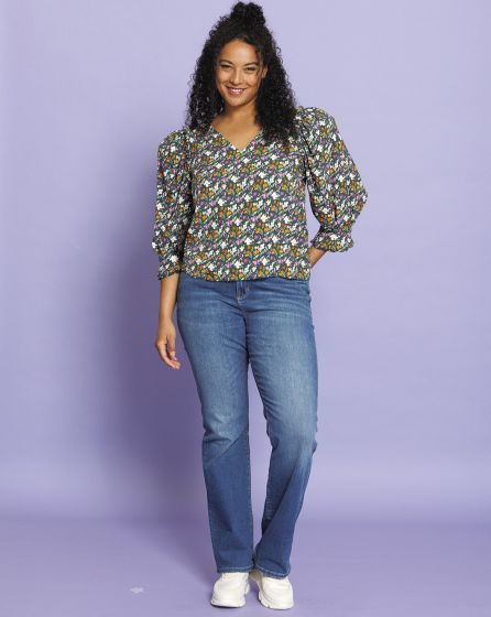Blouse en viscose #02 | Fait Main octobre 2023