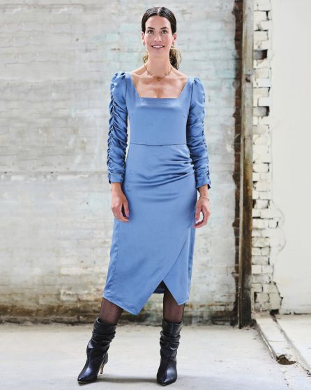 Robe en satin #09 | Fait Main d&eacute;cembre 2023