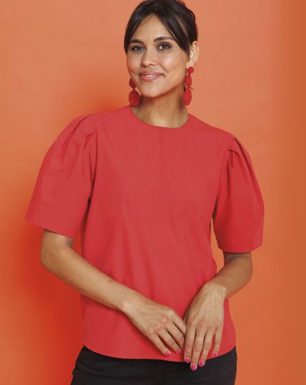 Blouse en gaze de coton #15 | Fait Main d&eacute;cembre 2023