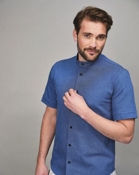 Chemise en lin-coton #01 | Fait Main f&eacute;vrier 2024