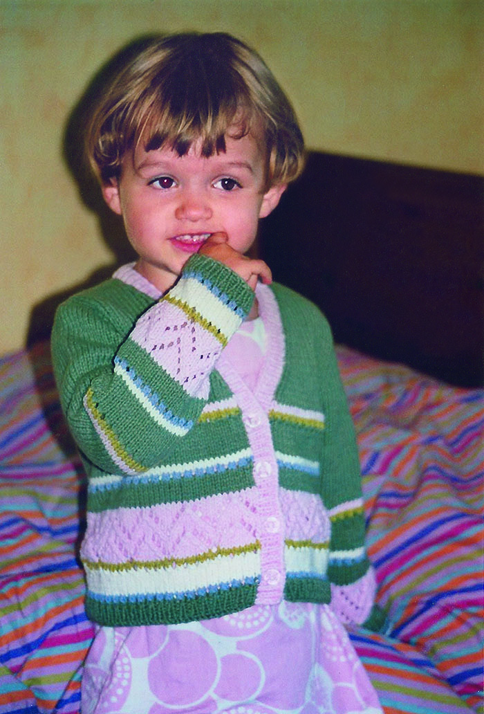 cardigan Tutti-frutti de Fait Main n&deg; 306 (juillet 2007) 