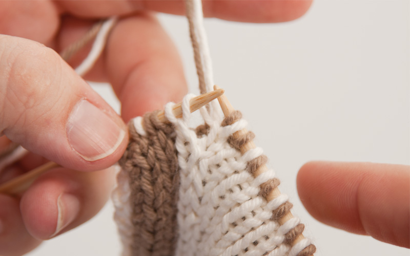 Tricot : augmentation endroit